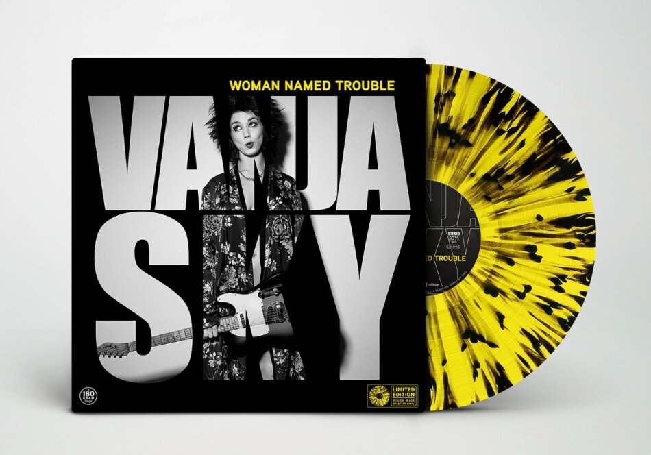 Vanja Sky - Woman Named Trouble Limited Edition, Yellow Splatter Vinyl, LP