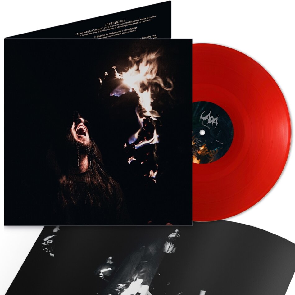 Uada - Interwoven Blood Red Vinyl, LP