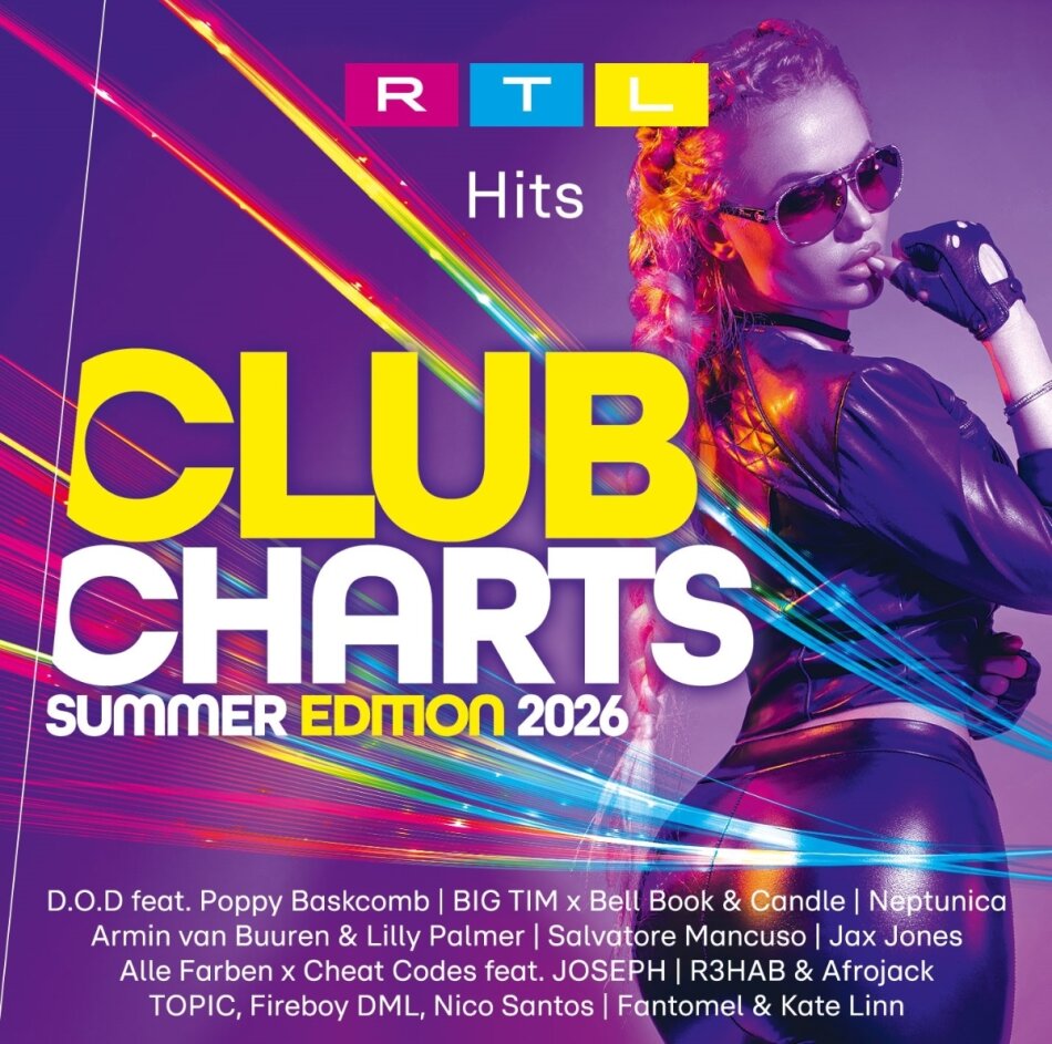 RTL Hits-Club Charts Summer 2026 2 CD