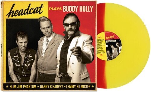 Head Cat (Lemmy/Slim Jim Phantom/Harvey) - Sings Buddy Holly Colored, LP