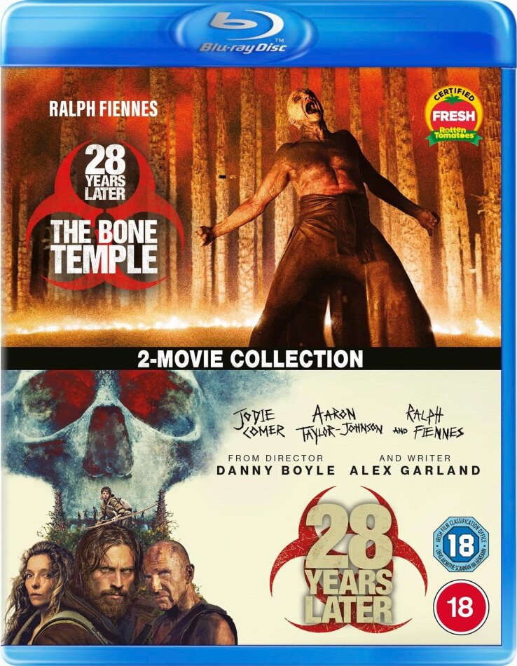 28 Years Later / 28 Years Later: The Bone Temple 2 Blu-rays