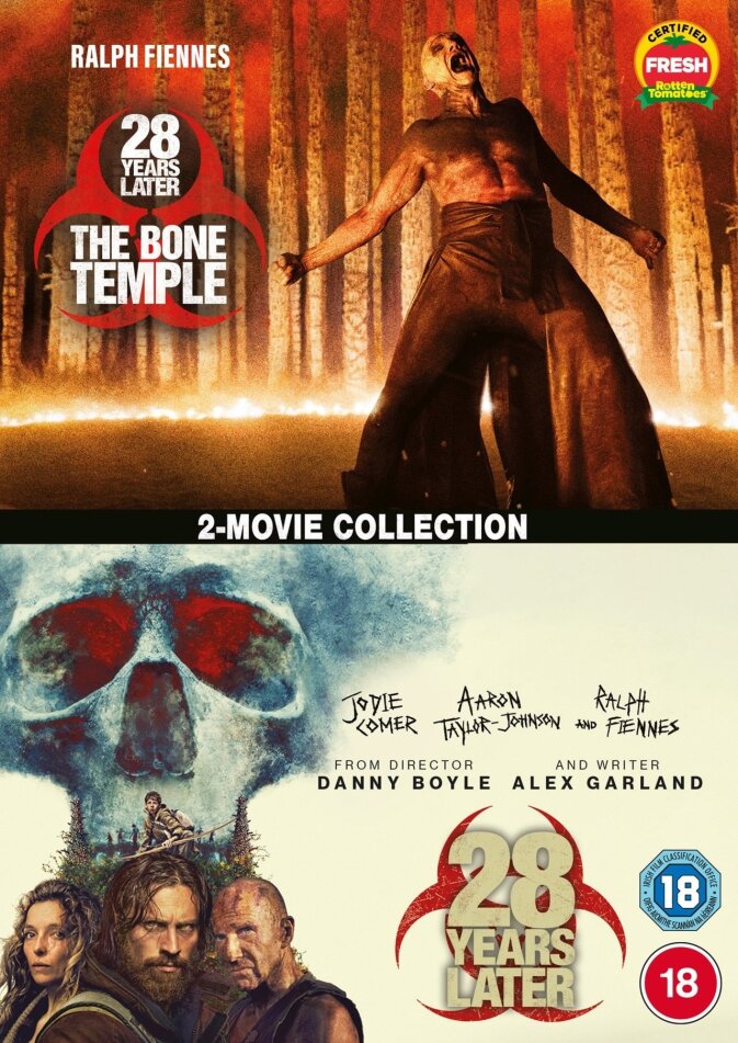 28 Years Later / 28 Years Later: The Bone Temple 2 DVDs