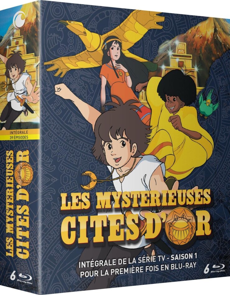 Les Mystérieuses Cités d'Or - Intégrale Saison 1 (1982) 6 Blu-ray