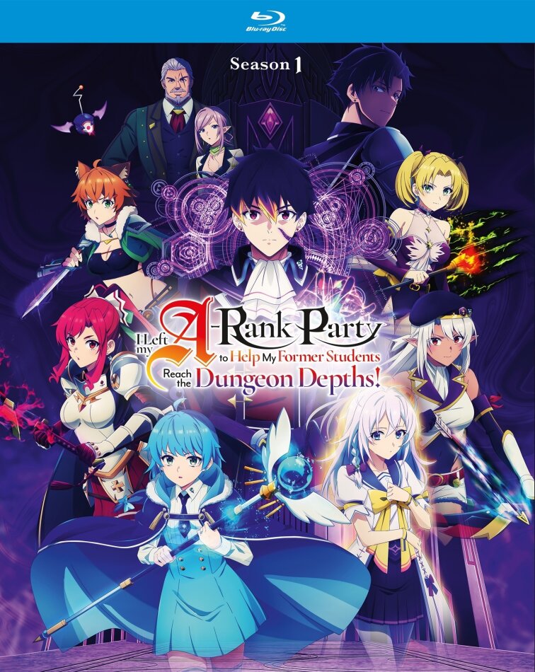 I Left My A-Rank Party to Help My Former Students Reach the Dungeon Depths! - Season 1 4 Blu-ray
