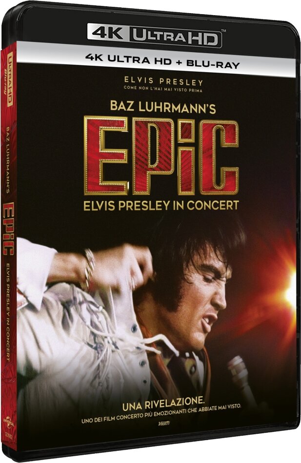 EPiC: Elvis Presley in Concert (2025) 4K Ultra HD + Blu-ray