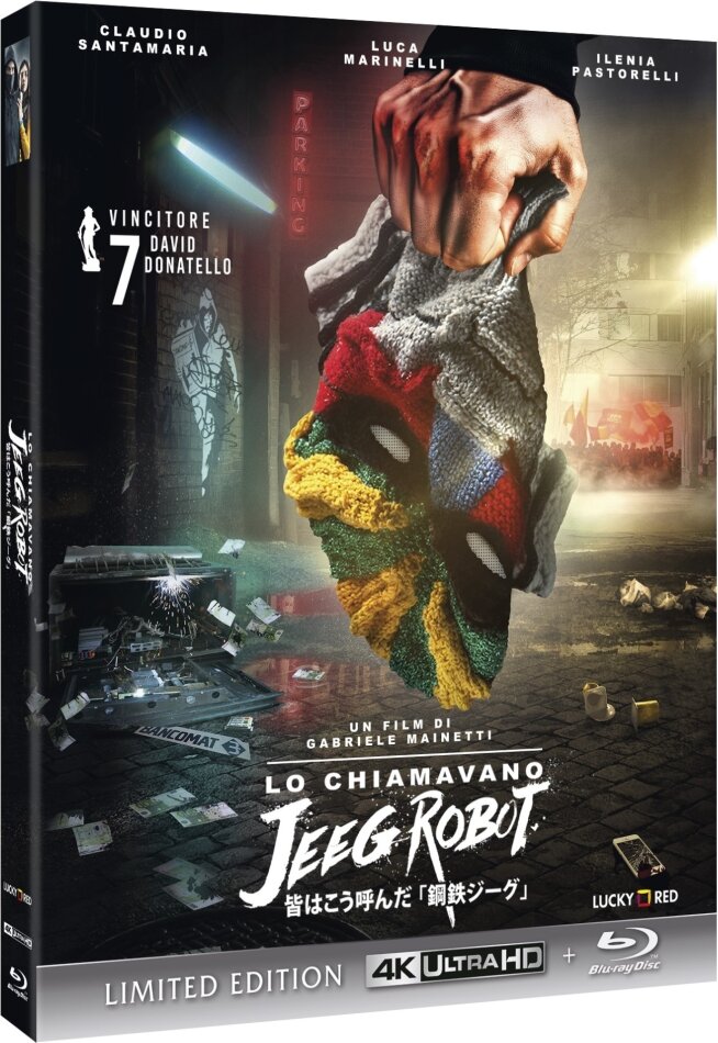 Lo chiamavano Jeeg Robot (2015) Limited Edition, 4K Ultra HD + Blu-ray