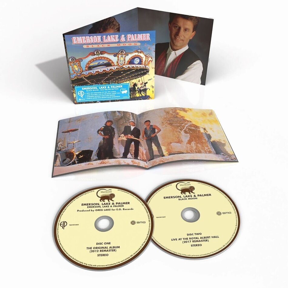 Emerson, Lake & Palmer - Black Moon 2026 Reissue, BMG Rights Management