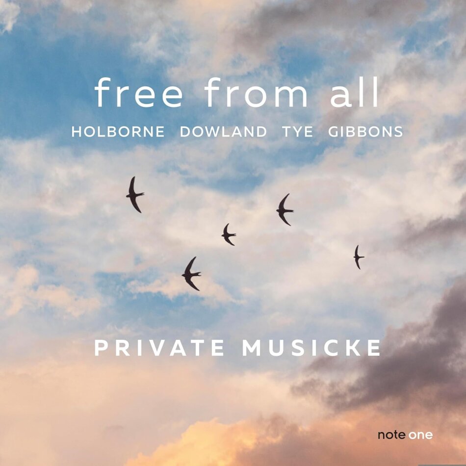 Private Musicke (or A Chest of Viols), Anthony Holborne (1565-1602), Renaldo Paradiso, Christopher Tye (1525-1602), … - Free From All