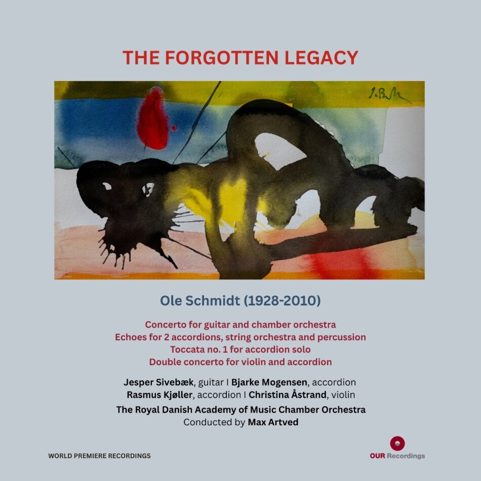Ole Schmidt (1928-2010), Jesper Sivebrek & Bjarke Mogensen - Forgotten Legacy LP