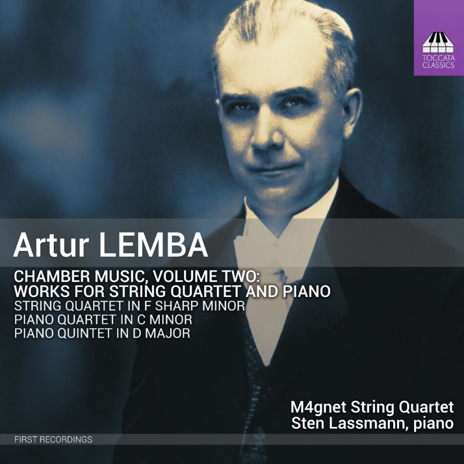 M4gnet String Quartet & Artur Lemba (1885-1963) - Chamber Music Vol. 2