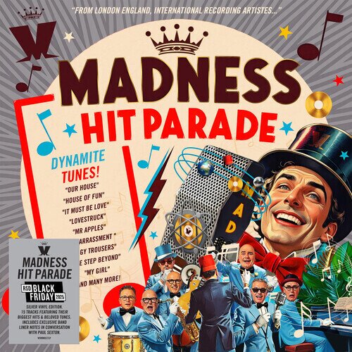 Madness - Hit Parade 2026 Reissue, West Village Music, Limited Edition, Silver Colored Vinyl, LP