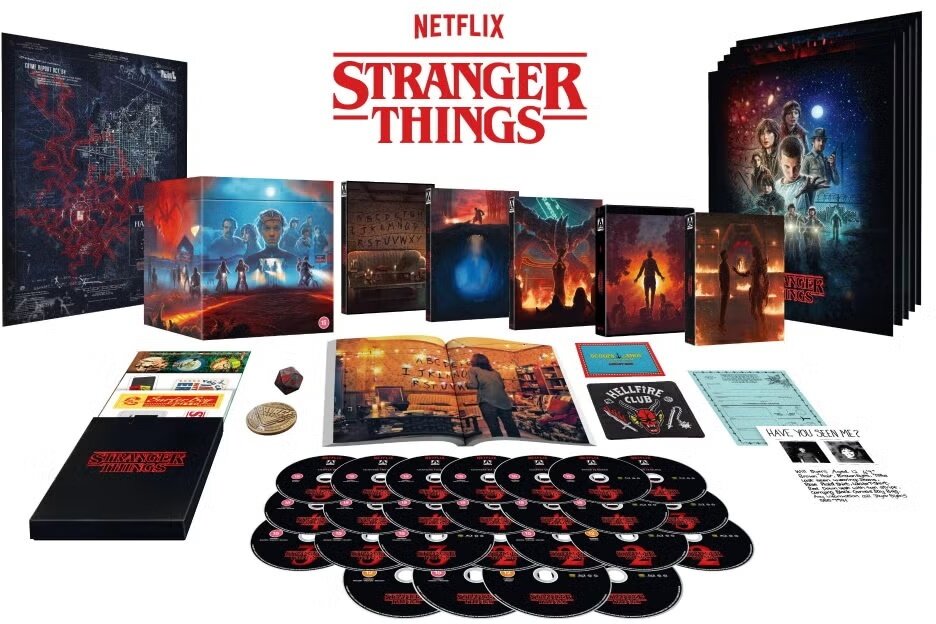 Stranger Things - The Complete Series Limited Deluxe Edition, 25 Blu-rays