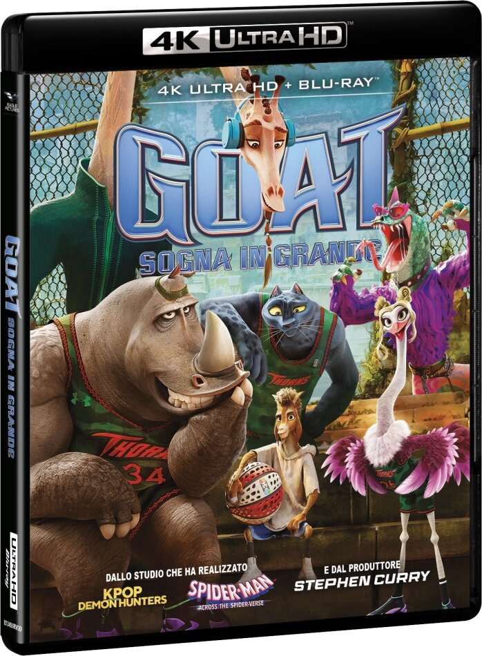 GOAT - Sogna in grande (2026) 4K Ultra HD + Blu-ray