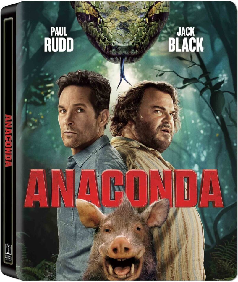 Anaconda (2025) Edizione Limitata, Steelbook, 4K Ultra HD + Blu-ray