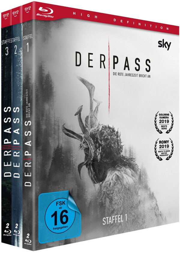 Der Pass - Staffel 1-3 Edizione completa, 6 Blu-ray