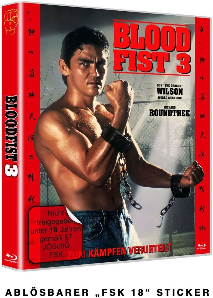 Bloodfist 3 - Zum Kämpfen verurteilt (1991) Wendecover