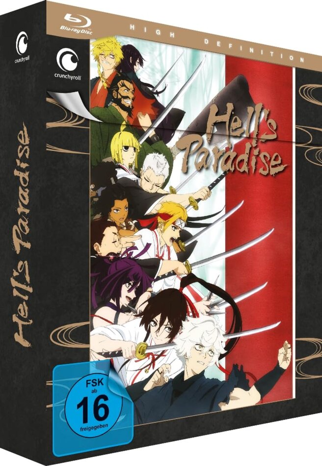 Hell's Paradise - Staffel 1 Gesamtausgabe, 2 Blu-rays