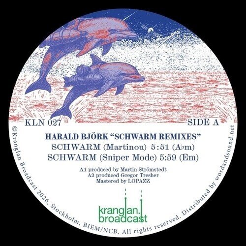 Harald Björk - Schwarm Remixes (Martinou, Sniper Mode, Ad Remix) 12" Maxi