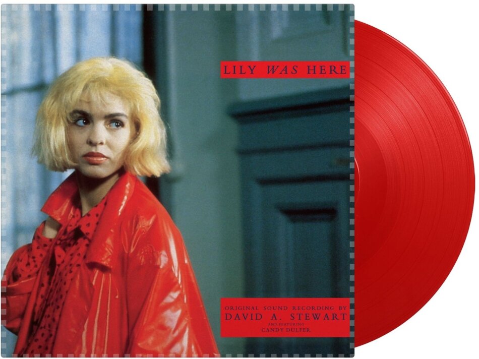 Dave Stewart (Eurythmics/Superheavy) - Lily Was Here - OST 2026 Reissue, Music On Vinyl, Édition Limitée, Red Vinyl, LP