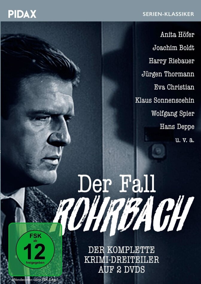 Der Fall Rohrbach - Der komplette Krimi-Dreiteiler Pidax Serien-Klassiker, 2 DVDs