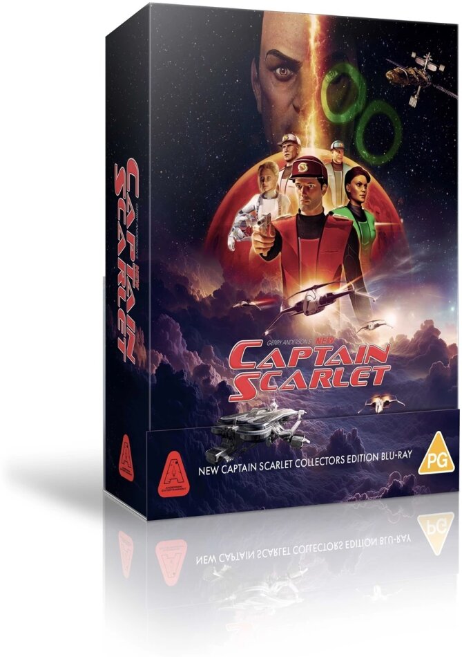 Gerry Anderson's New Captain Scarlet - The Complete Series Limited Collector's Edition, 4 Blu-rays