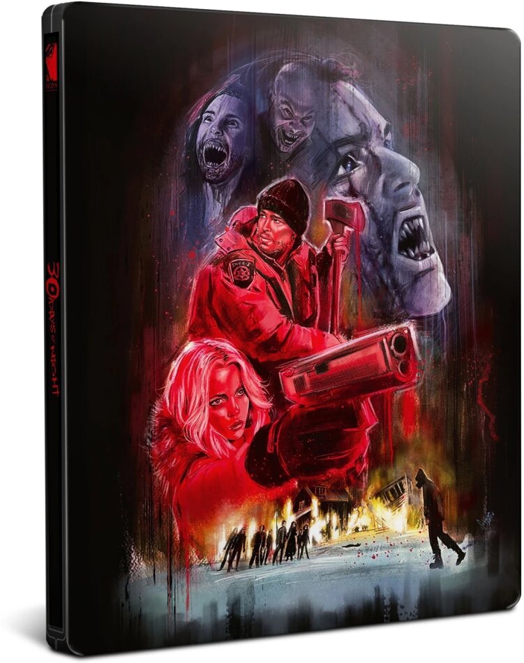 30 Days of Night (2007) Limited Edition, Restored, Steelbook, 4K Ultra HD + Blu-ray