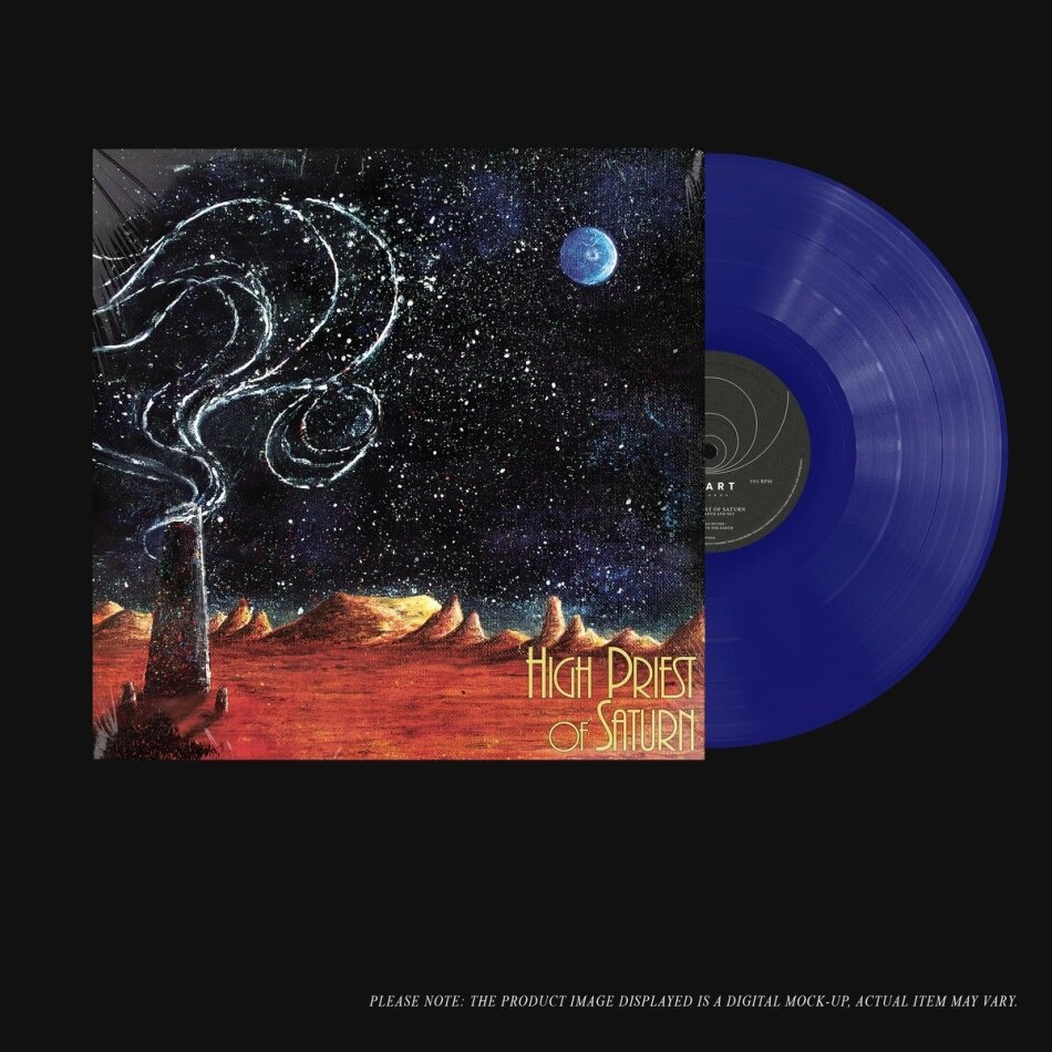 High Priest Of Saturn - Son Of Earth And Sky 2026 Reissue, Transparent Blue Vinyl, LP