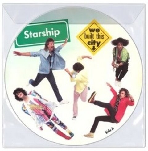 Starship - We Built This City 2026 Reissue, Rhino, Picture Disc, 12" Maxi