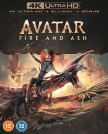 Avatar: Fire and Ash - Avatar 3 (2025) 4K Ultra HD + 2 Blu-rays