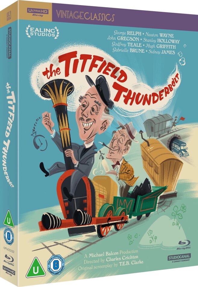 The Titfield Thunderbolt (1953) Vintage Classics, Limited Collector's Edition, 4K Ultra HD + Blu-ray