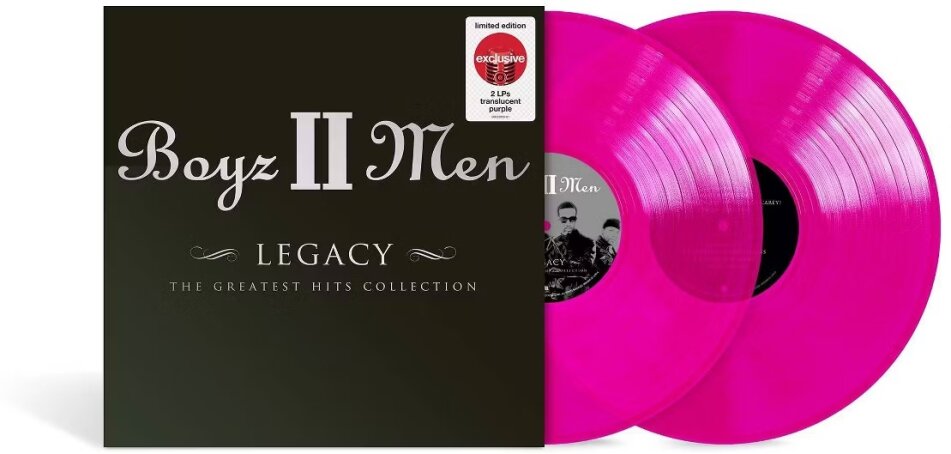 Boyz II Men - Legacy - Greatest Hits Target Edition, Purple Vinyl, 2 LPs