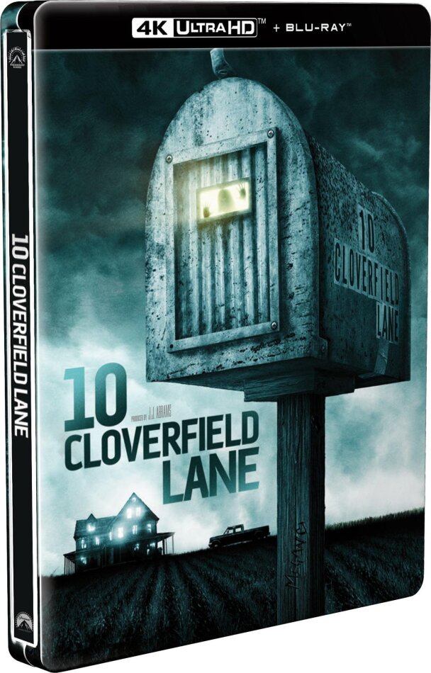 10 Cloverfield Lane (2016) Édition Limitée, Steelbook, 4K Ultra HD + Blu-ray