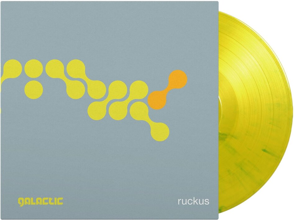Galactic - Ruckus 2026 Reissue, Music On Vinyl, Yellow & Green Marbled Vinyl, LP