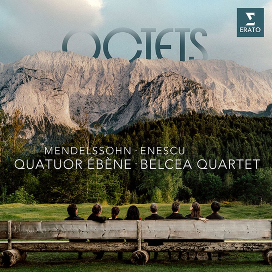 Quatuor Ébène, Belcea Quartet, Felix Mendelssohn-Bartholdy (1809-1847) & George Enescu (1881-1955) - Octets - Mendelssohn · Enescu Japan Edition, Hybrid SACD