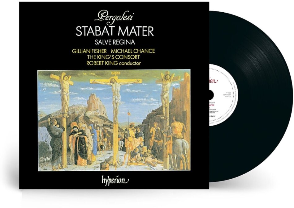 The King's Consort, Giovanni Battista Pergolesi (1710-1736) & Robert King - Stabat Mater; Salve Regina in A Minor LP