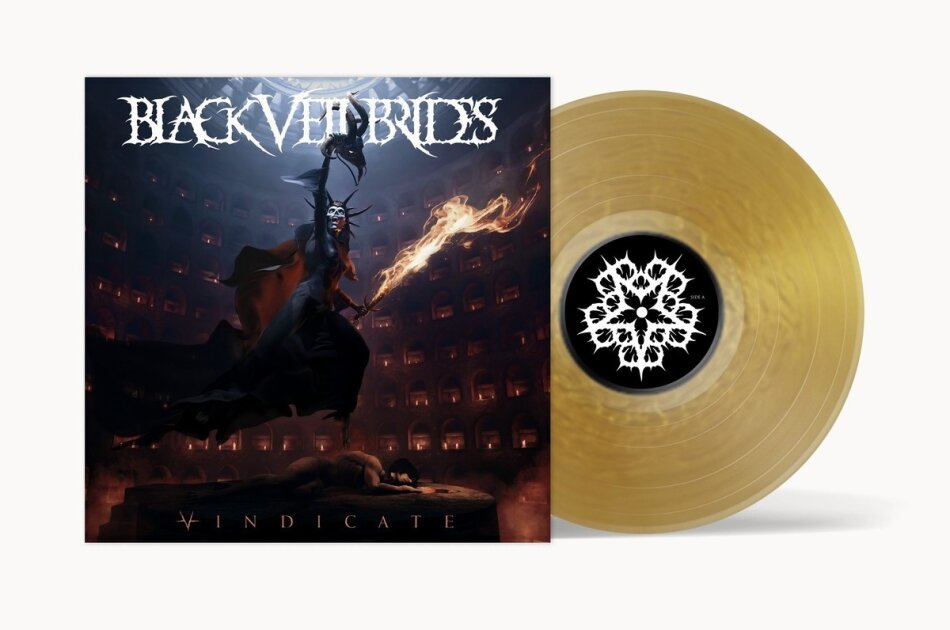 Black Veil Brides - Vindicate Gatefold, Gold Vinyl, LP