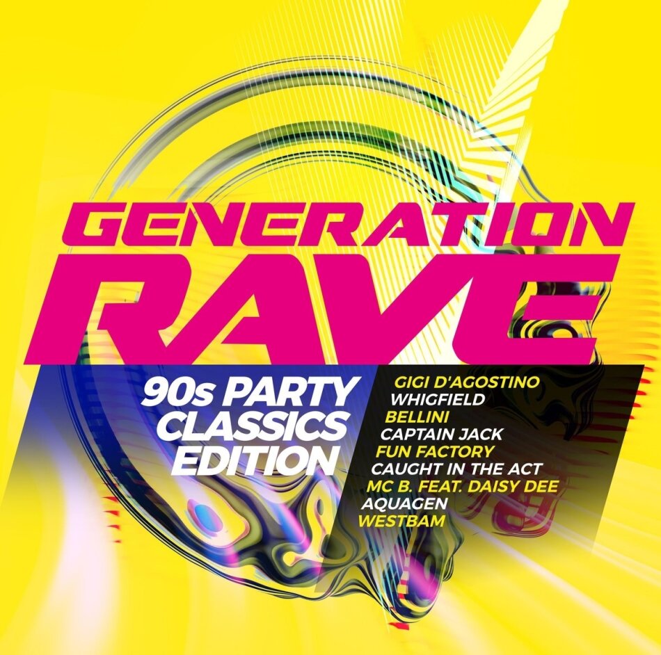 Generation Rave - 90s Party Classics Edition 2 CDs