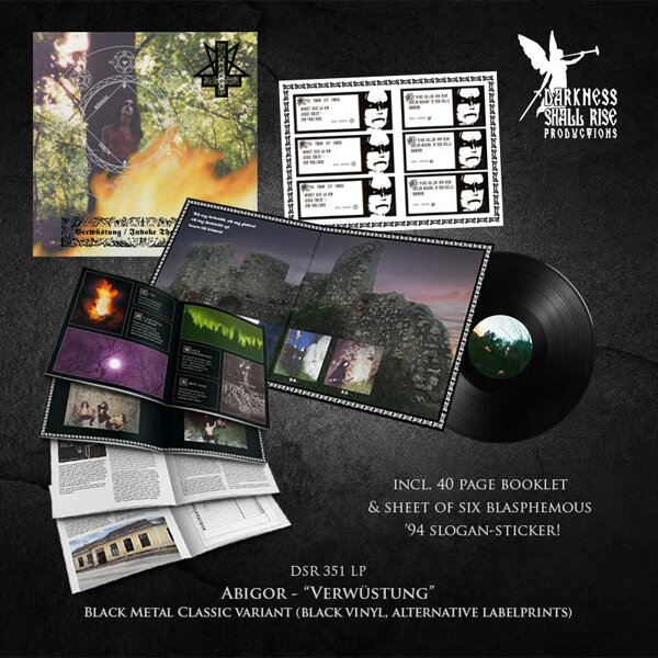 Abigor - Verwüstung/Invoke The Dark Age 2026 Reissue, LP