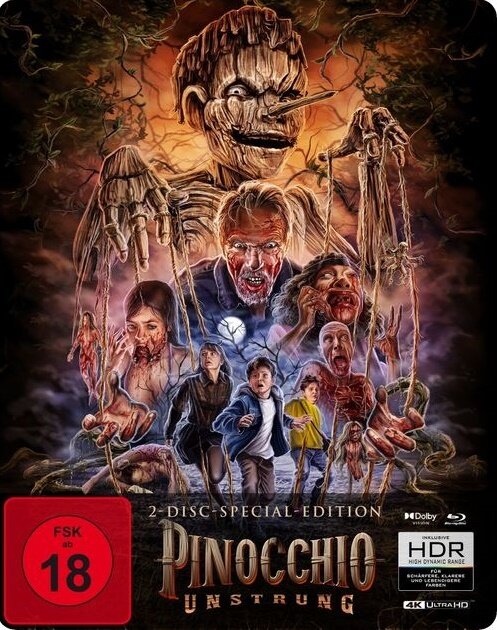 Pinocchio: Unstrung (2026) Steelcase, Limited Edition, 4K Ultra HD + Blu-ray