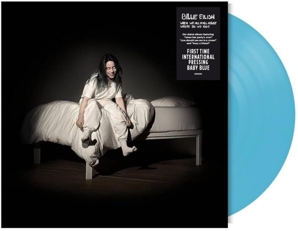 Billie Eilish - When We All Fall Asleep,Where Do We Go? 2026 Reissue, Interscope, Limited Edition, Opaque Baby Blue Vinyl, LP