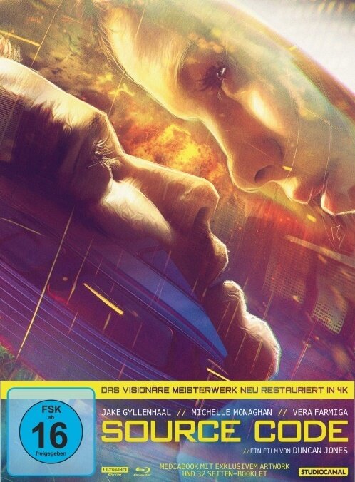 Source Code (2011) Limited Edition, Mediabook, 4K Ultra HD + Blu-ray