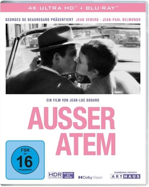 Ausser Atem (1960) 4K Ultra HD + Blu-ray