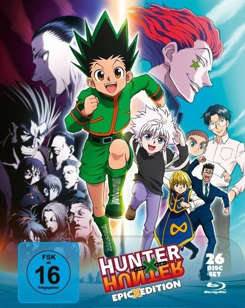 Hunter X Hunter - Die komplette Serie (2011) EPICxEDITION, 26 Blu-rays