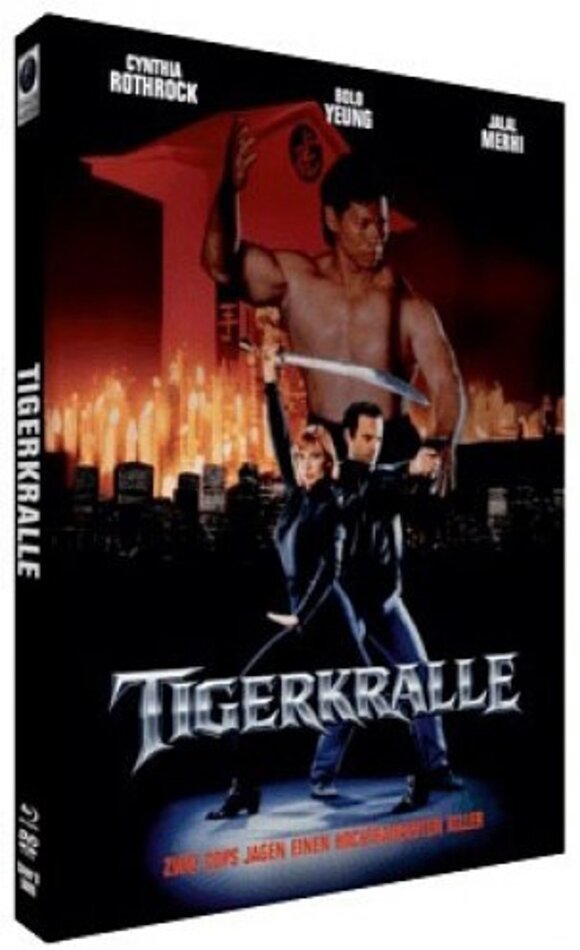 Tiger Claws (1991) Cover B, Edizione Limitata, Mediabook, Blu-ray + DVD