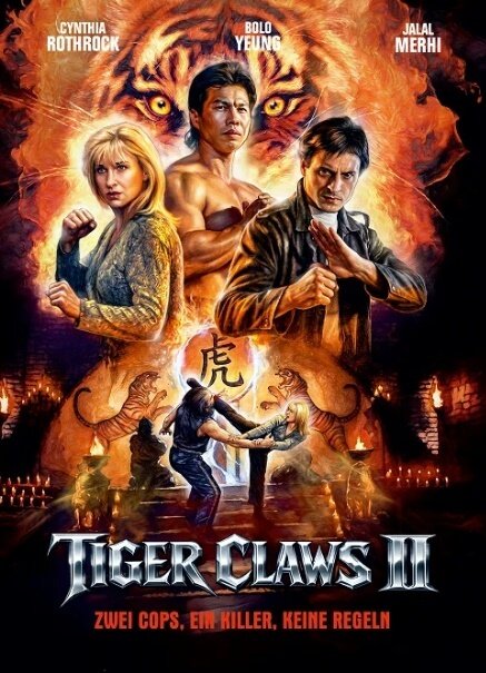 Tiger Claws ÌI (1996) Cover A, Edizione Limitata, Mediabook, Blu-ray + DVD