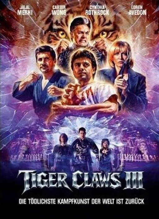 Tiger Claws III (1999) Cover A, Edizione Limitata, Mediabook, Blu-ray + DVD