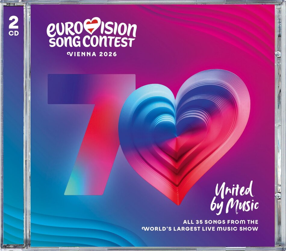 Eurovision Song Contest Vienna 2026 2 CDs