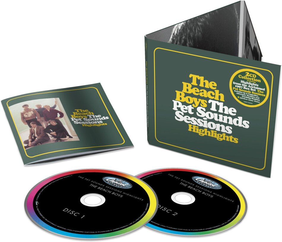 The Beach Boys - The Pet Sounds Session Highlights 2026 Reissue, Capitol, Limited Edition, 2 CDs
