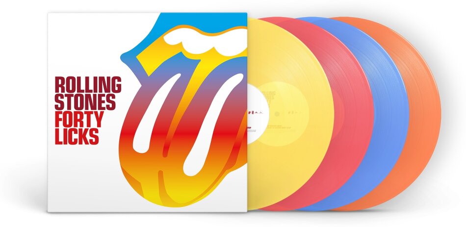 The Rolling Stones - Forty Licks 2026 Reissue, Gatefold, Polydor, Colored, 4 LPs