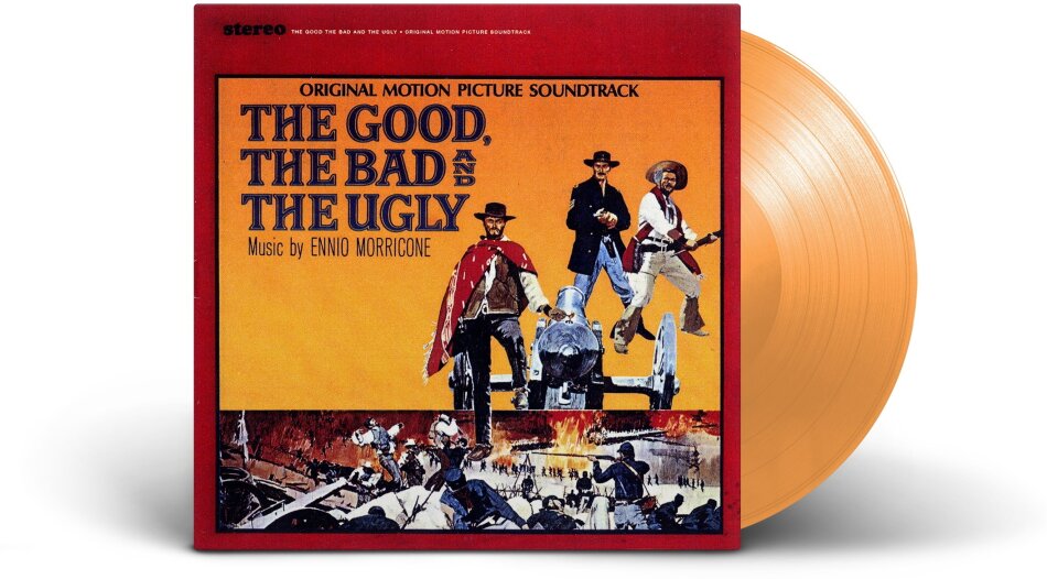 Ennio Morricone (1928-2020) - The Good The Bad And The Ugly (OST) - OST 2026 Reissue, Exclusive Edition, Capitol, Orange Vinyl, LP
